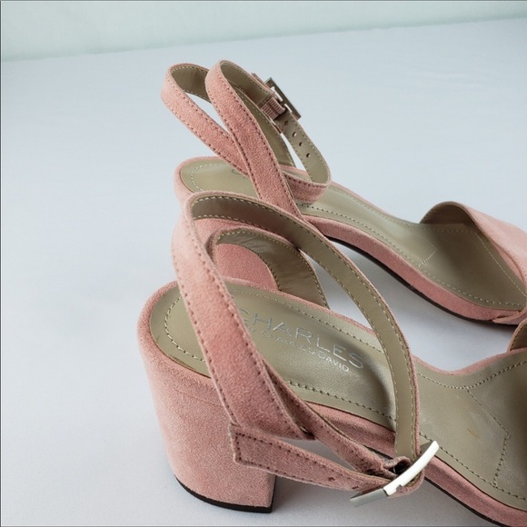 Charles by Charles David block heel strap sandals - Picture 3 of 5